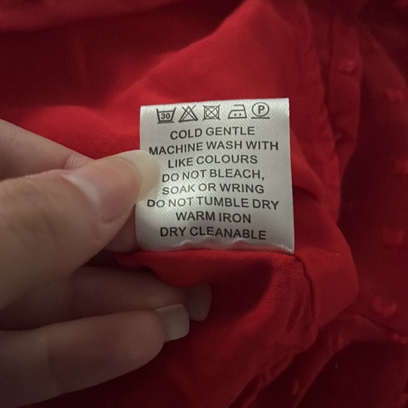 Pink Lily Top, Size Small, Color Red - Picture 4 of 4